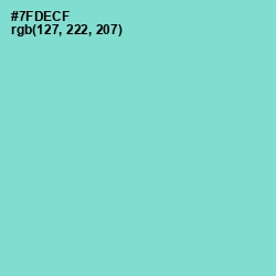 #7FDECF - Bermuda Color Image