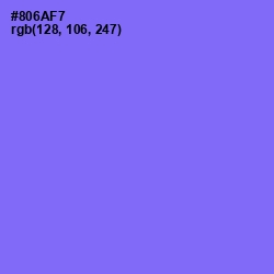 #806AF7 - Medium Purple Color Image