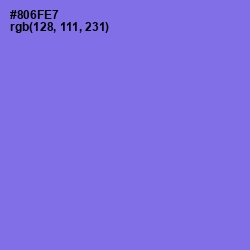 #806FE7 - True V Color Image