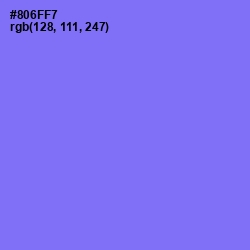 #806FF7 - Medium Purple Color Image