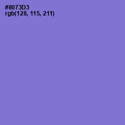 #8073D3 - True V Color Image