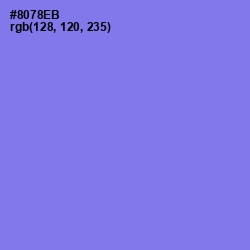 #8078EB - True V Color Image