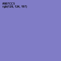 #807CC5 - True V Color Image