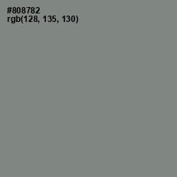 #808782 - Gunsmoke Color Image