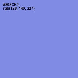 #808CE3 - Portage Color Image