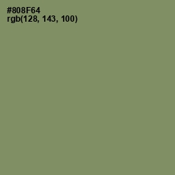 #808F64 - Avocado Color Image