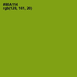 #80A114 - Citron Color Image