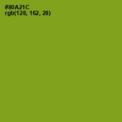 #80A21C - Citron Color Image