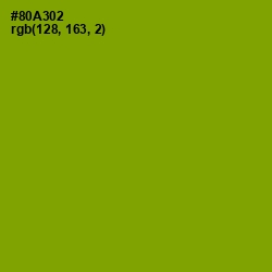 #80A302 - Citron Color Image