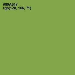 #80A647 - Chelsea Cucumber Color Image