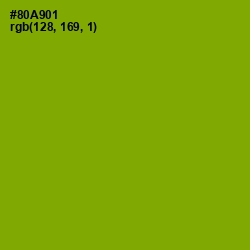 #80A901 - Citron Color Image