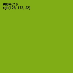#80AC16 - Citron Color Image