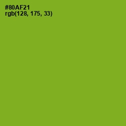 #80AF21 - Sushi Color Image