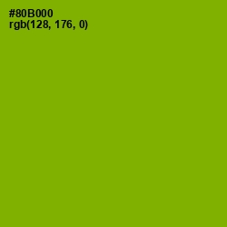 #80B000 - Citron Color Image