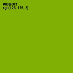 #80B003 - Citron Color Image