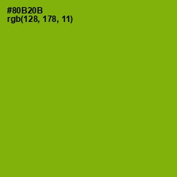 #80B20B - Citron Color Image