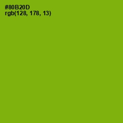 #80B20D - Citron Color Image