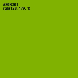 #80B301 - Citron Color Image