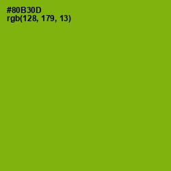 #80B30D - Citron Color Image