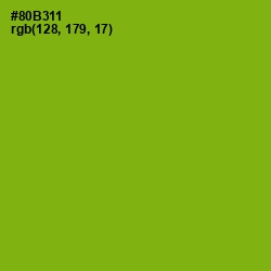 #80B311 - Citron Color Image