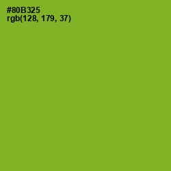 #80B325 - Sushi Color Image