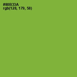 #80B33A - Sushi Color Image