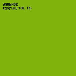#80B40D - Citron Color Image