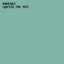#80B4A5 - Gulf Stream Color Image