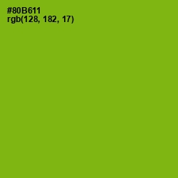 #80B611 - Citron Color Image