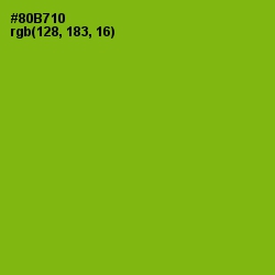 #80B710 - Citron Color Image