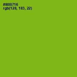 #80B716 - Citron Color Image