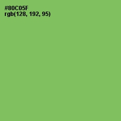 #80C05F - Conifer Color Image
