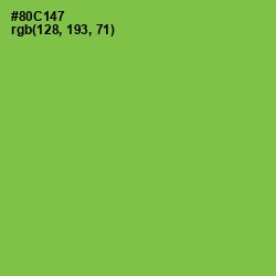 #80C147 - Conifer Color Image