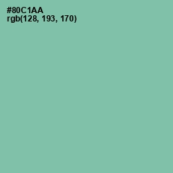 #80C1AA - Vista Blue Color Image