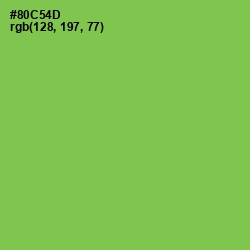 #80C54D - Conifer Color Image