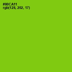 #80CA11 - Pistachio Color Image