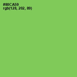 #80CA59 - Conifer Color Image