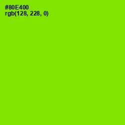 #80E400 - Pistachio Color Image