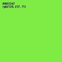 #80ED47 - Conifer Color Image