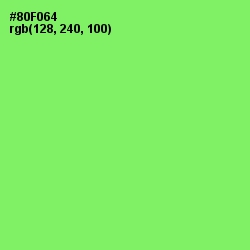 #80F064 - Conifer Color Image