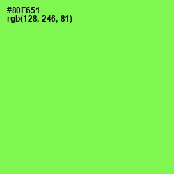 #80F651 - Conifer Color Image