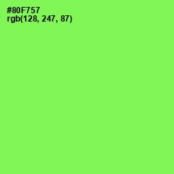 #80F757 - Conifer Color Image
