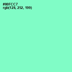 #80FCC7 - Riptide Color Image