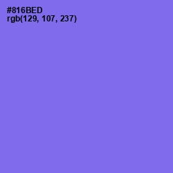 #816BED - Medium Purple Color Image