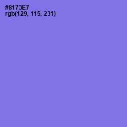 #8173E7 - True V Color Image