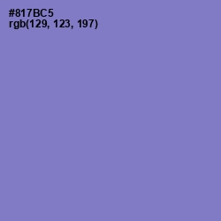 #817BC5 - True V Color Image