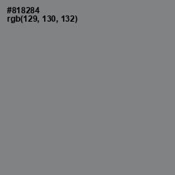 #818284 - Gunsmoke Color Image
