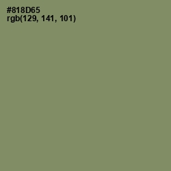 #818D65 - Avocado Color Image