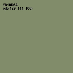 #818D6A - Avocado Color Image
