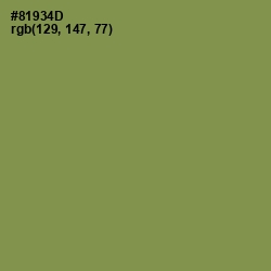 #81934D - Avocado Color Image